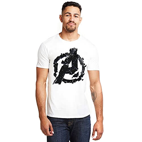 T-shirt Avengers blanc (white white) homme