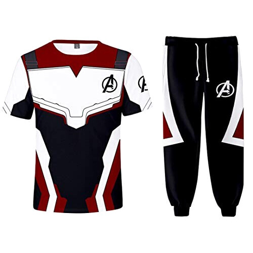 T-shirt Avengers t-shirt rouge foncé-a homme