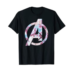 T-shirt Avengers noir homme/femme
