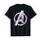T-shirt Avengers noir homme/femme - miniature