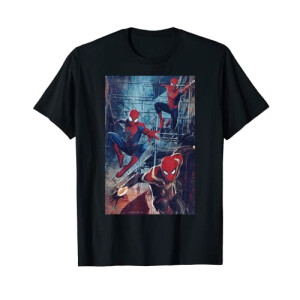 T-shirt Peter Parker - Spider-man - noir homme/femme