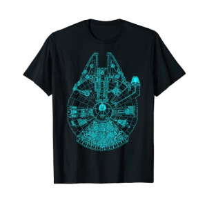 T-shirt Star Wars noir homme/femme