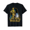 T-shirt C-3PO - Star Wars - noir homme/femme - miniature