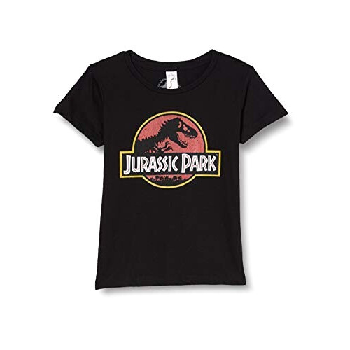 T-shirt Jurassic Park noir garçon