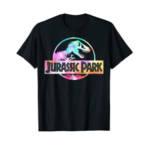 T-shirt Jurassic Park noir homme/femme