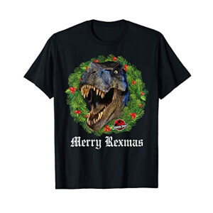 T-shirt Jurassic Park noir homme/femme
