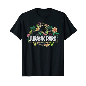 T-shirt Jurassic Park noir homme/femme