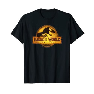 T-shirt Jurassic Park noir homme/femme