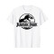 T-shirt Jurassic Park blanc homme/femme - miniature