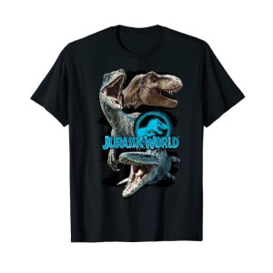 T-shirt Jurassic Park noir homme/femme