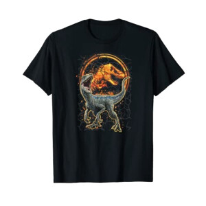 T-shirt Jurassic Park noir homme/femme