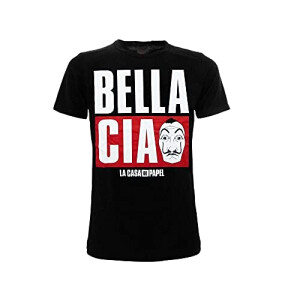 T-shirt La casa de papel noir homme/femme