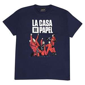 T-shirt La casa de papel marine femme