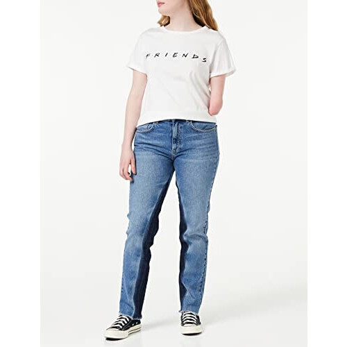 T-shirt Rachel Green, Joey Tribbiani, Ross Geller, Chandler Bing, Monica Geller, Phoebe Buffay, Central Perk - Friends - blanc femme variant 0 