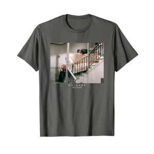 T-shirt Rachel Green, Joey Tribbiani, Ross Geller, Chandler Bing, Monica Geller, Phoebe Buffay - Friends - gris homme/femme