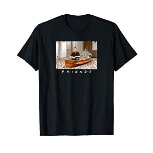 T-shirt Joey Tribbiani, Chandler Bing - Friends - noir homme/femme