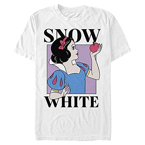 T-shirt Blanche-Neige blanc homme