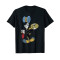 T-shirt Jiminy Cricket - Pinocchio - noir homme/femme - miniature