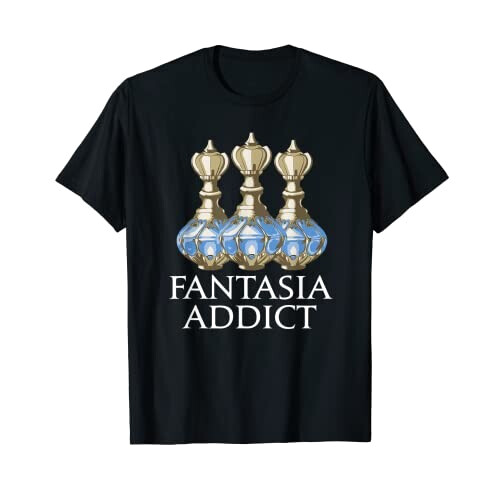 T-shirt Fantasia noir homme/femme