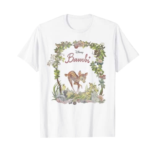 T-shirt Bambi blanc homme/femme