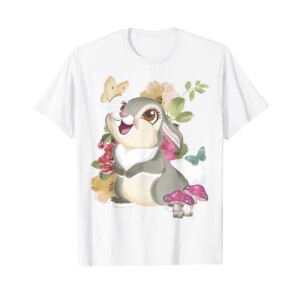 T-shirt Bambi blanc homme/femme