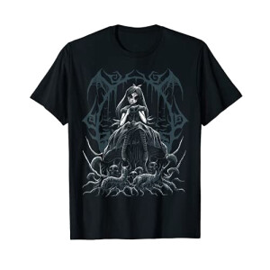 T-shirt Alice au pays des merveilles noir homme/femme