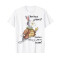 T-shirt Lapin blanc, Chat du Cheshire - Alice au pays des merveilles - blanc homme/femme - miniature