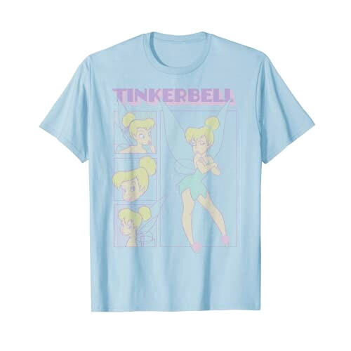 T-shirt La Fée Clochette, La Fée Clochette - Peter Pan - bleu homme/femme