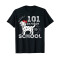 T-shirt Les 101 dalmatiens noir homme/femme - miniature