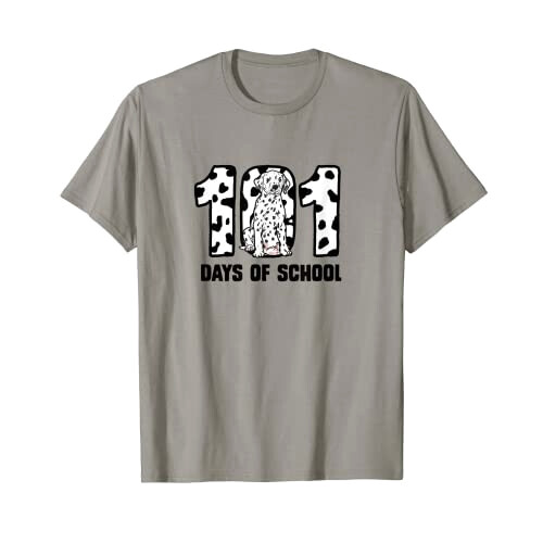 T-shirt Les 101 dalmatiens gris homme/femme