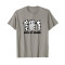 T-shirt Les 101 dalmatiens gris homme/femme - miniature