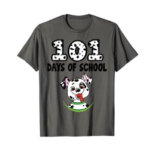 T-shirt Les 101 dalmatiens gris homme/femme