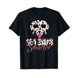 T-shirt Les 101 dalmatiens noir homme/femme
