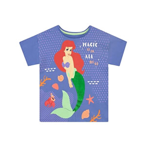 T-shirt Ariel - La petite sirène - violet fille