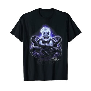 T-shirt Ursula - La petite sirène - noir homme/femme