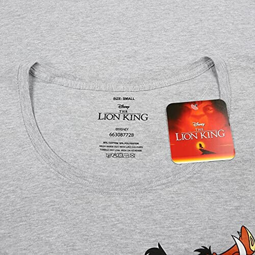 T-shirt Mufasa, Pumbaa, Simba, Timon - Le roi lion - gris (sport grey spo) femme variant 3 