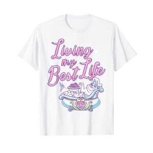 T-shirt Percy - Pocahontas - blanc homme/femme