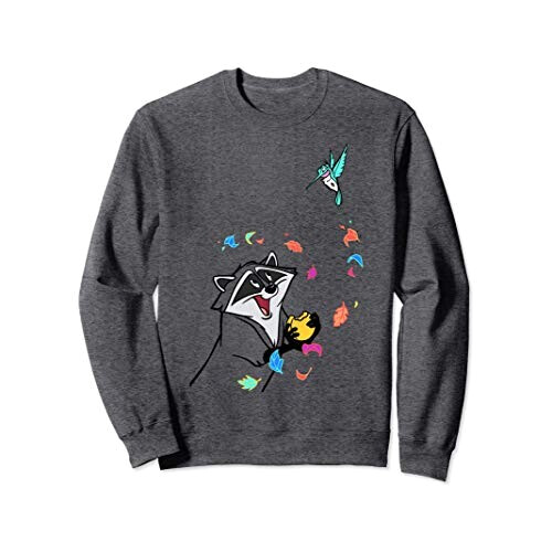 T-shirt Flit, Meeko - Pocahontas - gris homme/femme