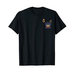 T-shirt Toy story noir homme/femme