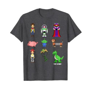 T-shirt Toy story gris homme/femme
