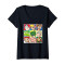 T-shirt Toy story rose col en v femme - miniature