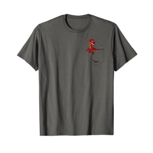 T-shirt Mushu - Mulan - gris homme/femme