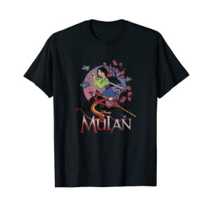 T-shirt Mushu - Mulan - noir homme/femme