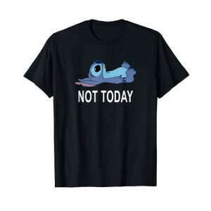 T-shirt Lilo - Stitch - noir homme/femme