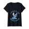 T-shirt Lilo - Stitch - noir col en v homme/femme - miniature