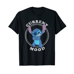 T-shirt Lilo - Stitch - noir homme/femme