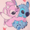 T-shirt Lilo - Stitch - multicolore fille - miniature variant 4