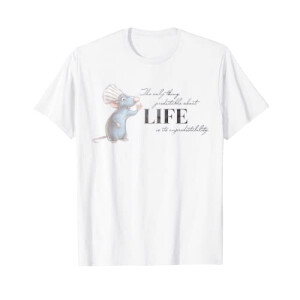 T-shirt Ratatouille blanc homme/femme