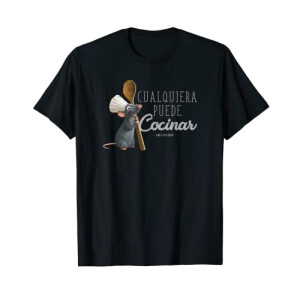 T-shirt Ratatouille noir homme/femme