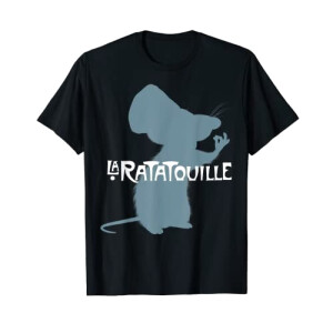 T-shirt Ratatouille noir homme/femme